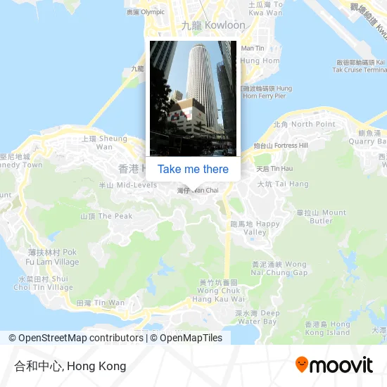 合和中心地圖