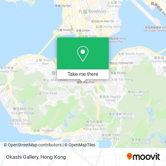 Okashi Gallery map