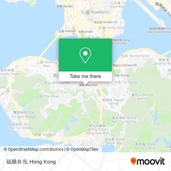 福膳弁当 map