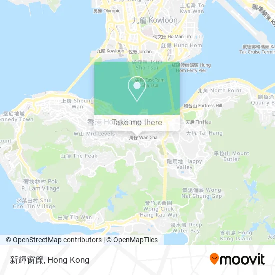 新輝窗簾地圖