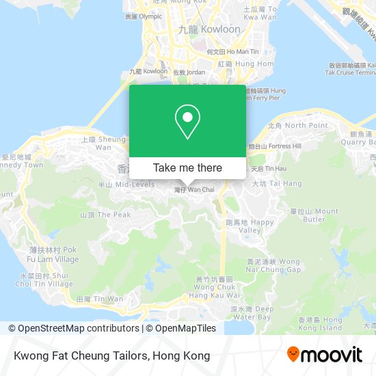 Kwong Fat Cheung Tailors map