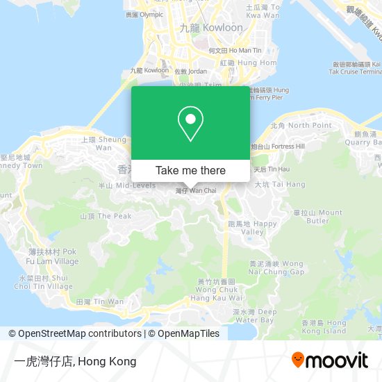 一虎灣仔店 map