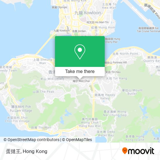 蛋撻王 map