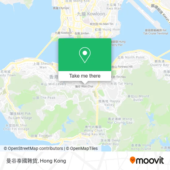 曼谷泰國雜貨地圖