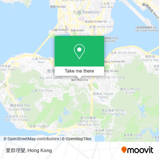 愛群理髮 map