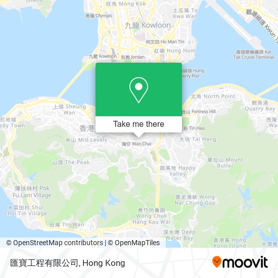 匯寶工程有限公司地圖