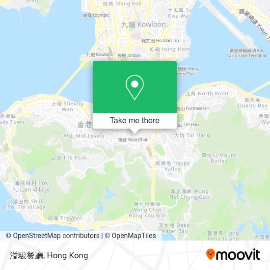 溢駿餐廳 map