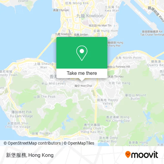 新堡服務 map