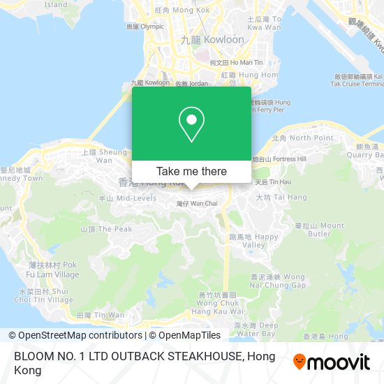 BLOOM NO. 1 LTD OUTBACK STEAKHOUSE map