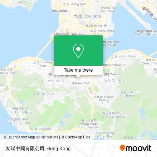 友聯中國有限公司 map