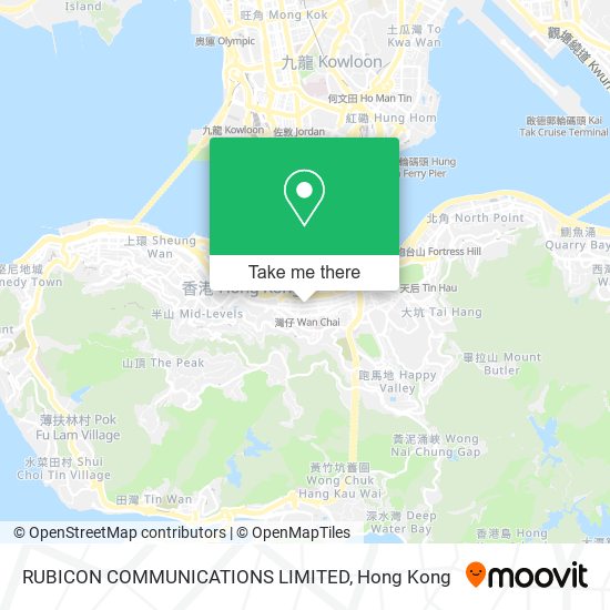 RUBICON COMMUNICATIONS LIMITED地圖