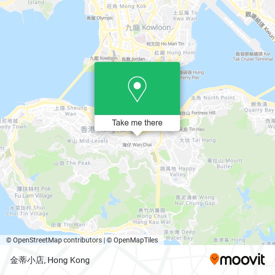 金蒂小店 map