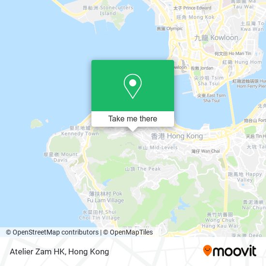 Atelier Zam HK map