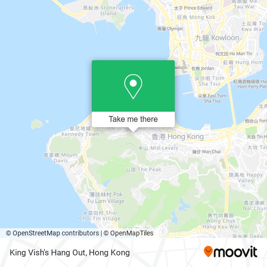 King Vish's Hang Out map