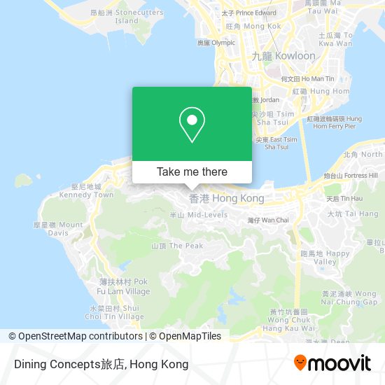 Dining Concepts旅店 map