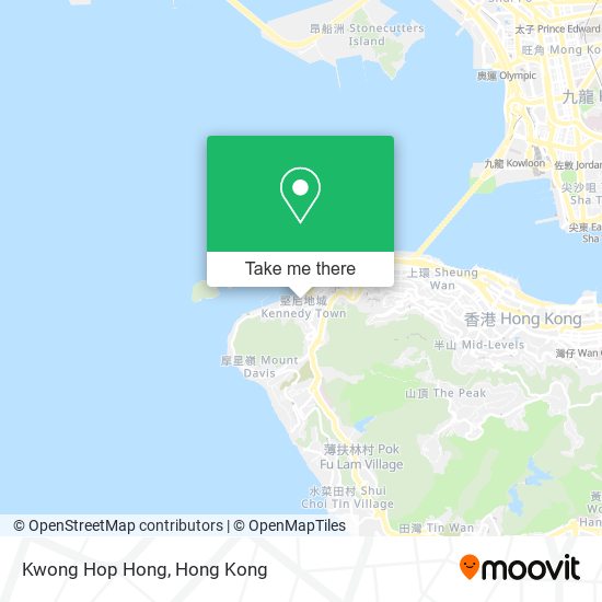 Kwong Hop Hong地圖