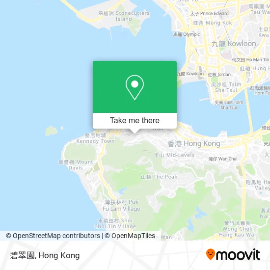 碧翠園地圖