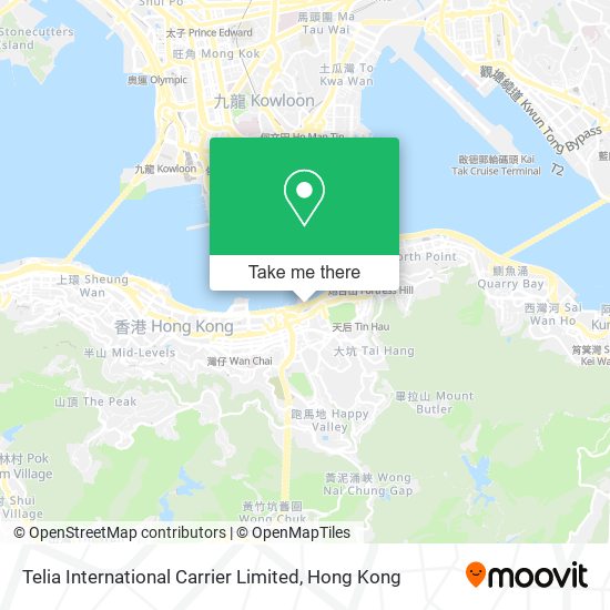 Telia International Carrier Limited地圖