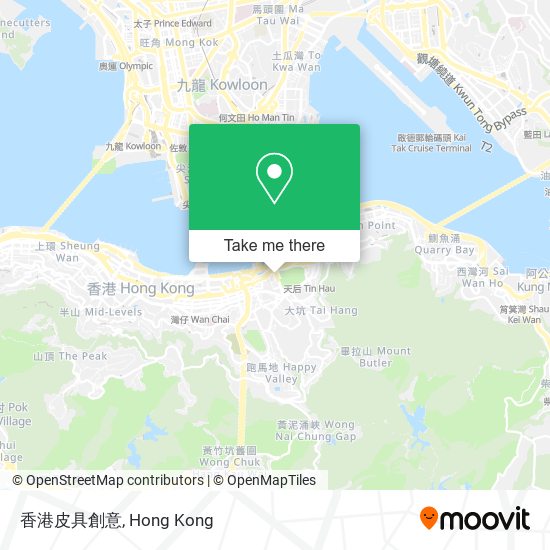 香港皮具創意 map