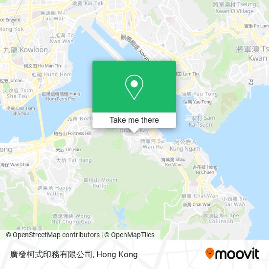 廣發柯式印務有限公司地圖