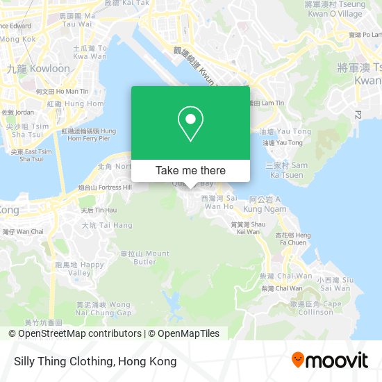 Silly Thing Clothing map