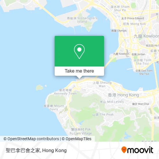 聖巴拿巴會之家 map