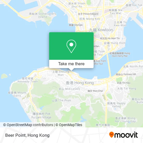 Beer Point map