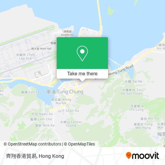 齊翔香港貿易 map