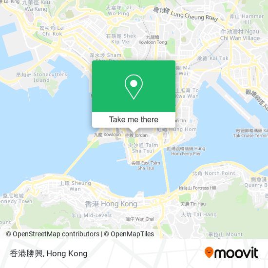 香港勝興 map