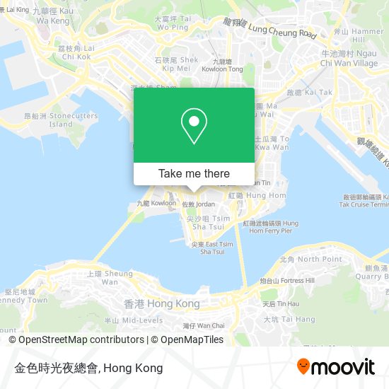 金色時光夜總會 map