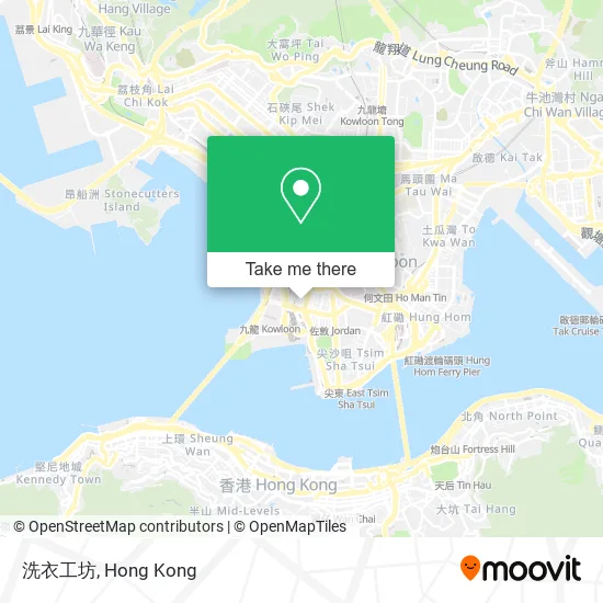 洗衣工坊 map