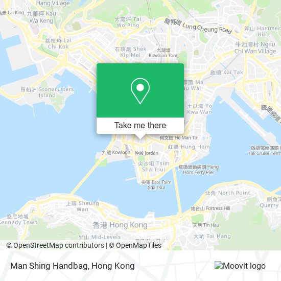 Man Shing Handbag map