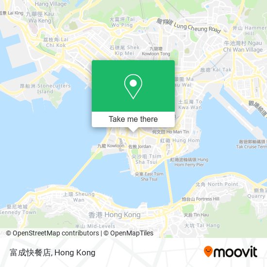 富成快餐店 map