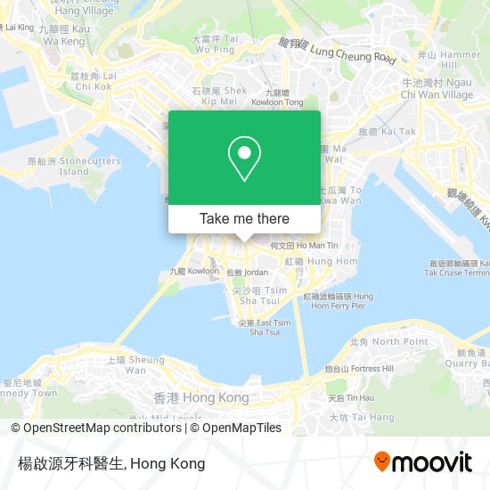 楊啟源牙科醫生地圖