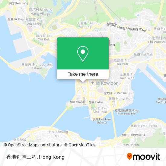 香港創興工程 map