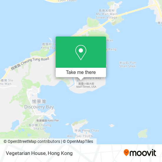 Vegetarian House map