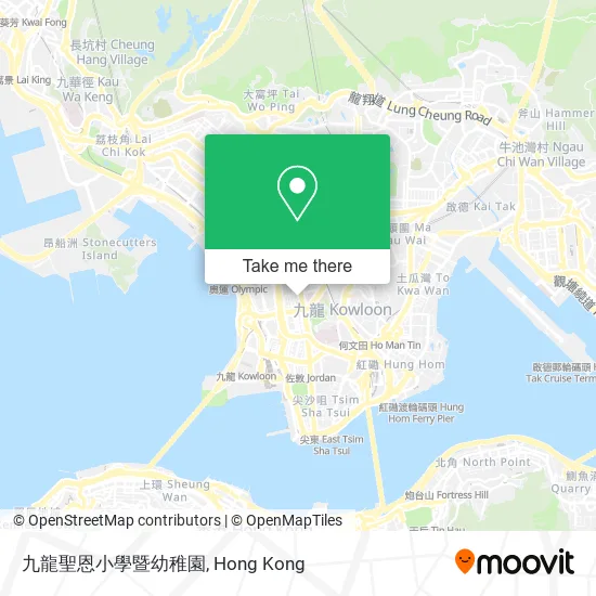 九龍聖恩小學暨幼稚園 map
