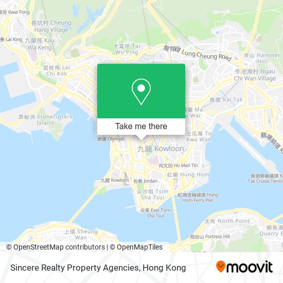 Sincere Realty Property Agencies map