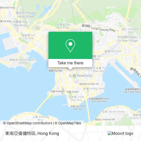 東南亞僱傭特區 map
