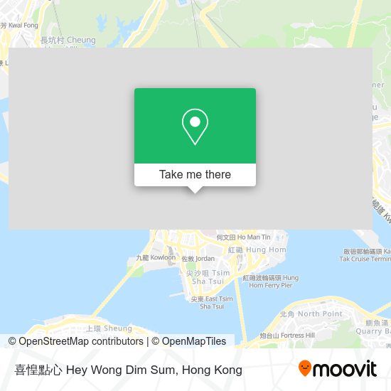 喜惶點心 Hey Wong Dim Sum map