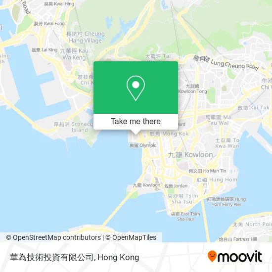 華為技術投資有限公司 map