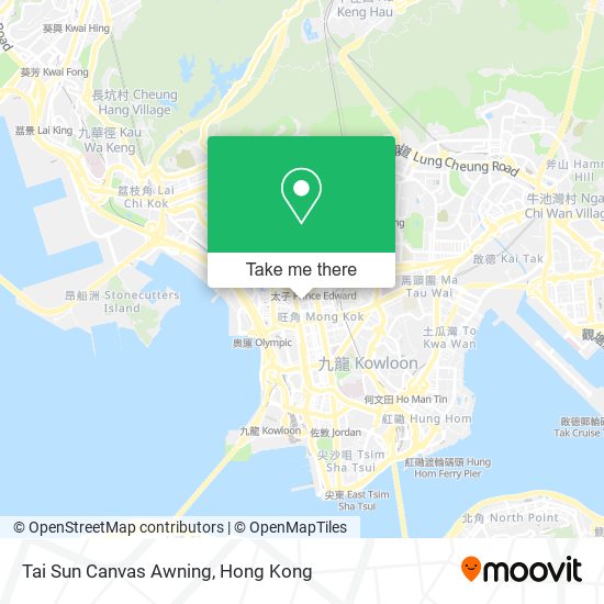 Tai Sun Canvas Awning map