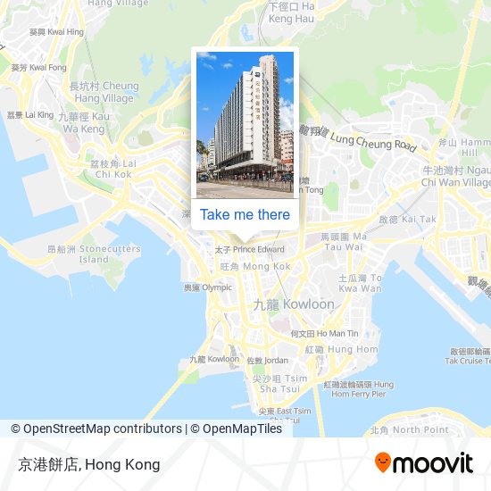 京港餅店 map