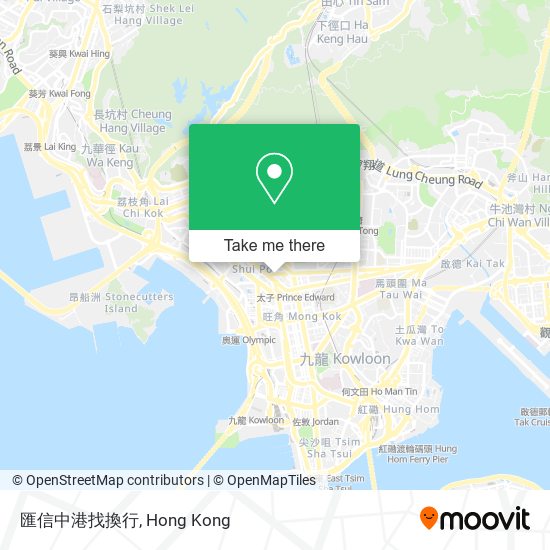 匯信中港找換行 map