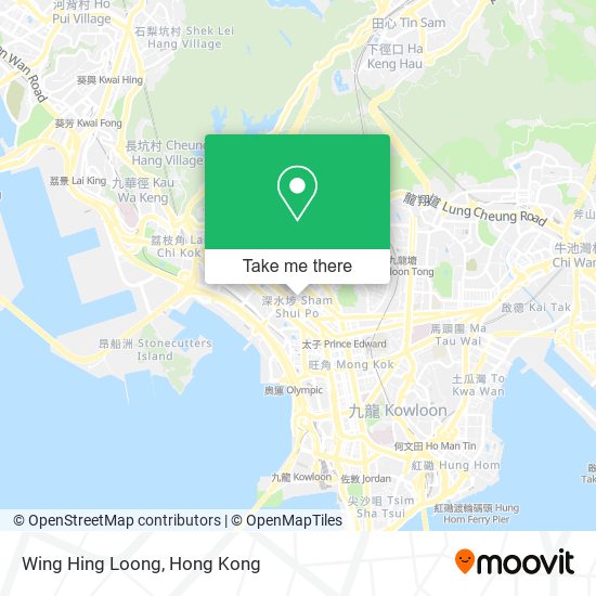 Wing Hing Loong map