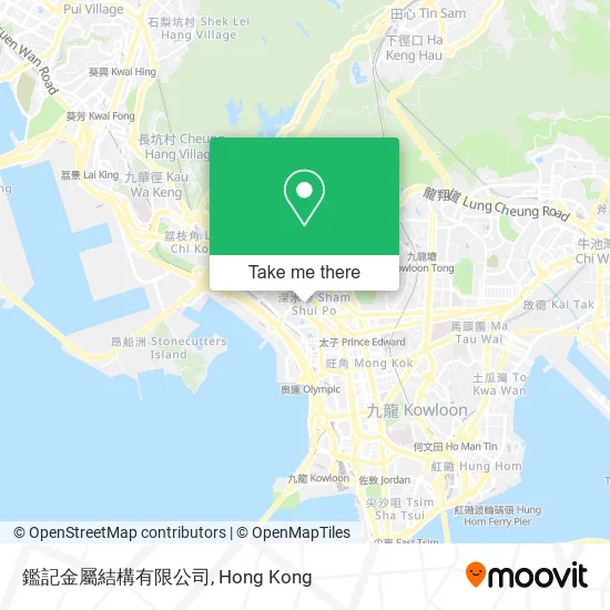 鑑記金屬結構有限公司 map
