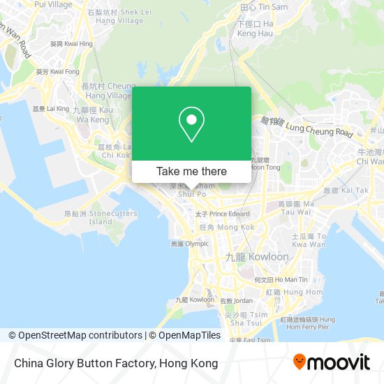 China Glory Button Factory map
