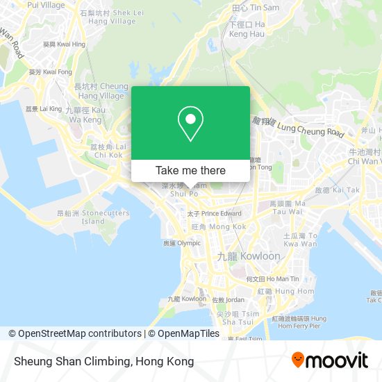 Sheung Shan Climbing map