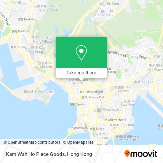 Kam Wah Ho Piece Goods map