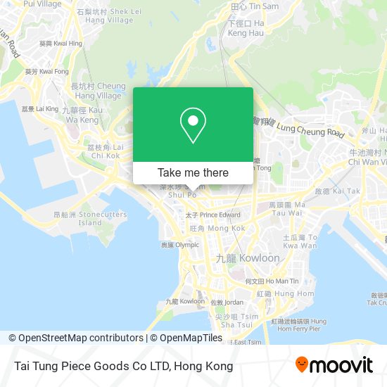 Tai Tung Piece Goods Co LTD map